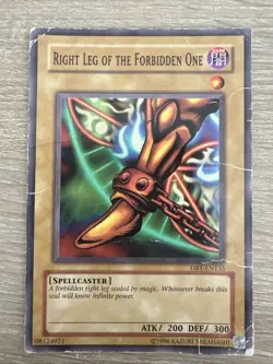 DB1-EN135 Right Leg Of The Forbidden One Yugioh - Image 1