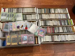 Yugioh Collection Lot - Vintage & Modern - 8000+ Cards Common Holos, NM to DMG - Image 1