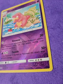 Slowbro 49/145 Sm-Guardians Rising Reverse Holo Lp Pokemon Card - Image 2