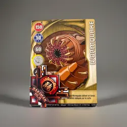 Bakugan: Battle Brawlers| Wormquake ??Gold Gate Card | 12/48b - Image 1