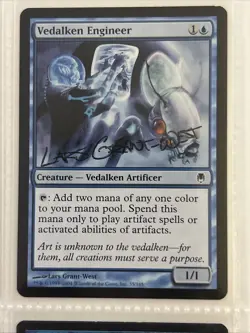 MTG-G1 Mixed Lot Of 9 Signed Magic The Gathering Cards (MTG) - Image 5