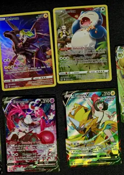 Pokemon TCG Lot Of 9 Trainer & Galarian Gallery Cards SWSH Charizard Snorlax Etc - Image 2