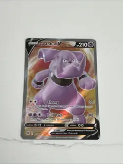 Granbull V - 159/172 - Pokemon Brilliant Stars Sword Shield Full Art Card NM - Image 1