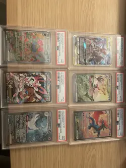 RESERVED Pokemon Card Graded Lot. - Image 1