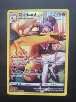 NM Charizard TG03/TG30 Trainer Gallery - Lost Origin - Pokemon Card - Image 1