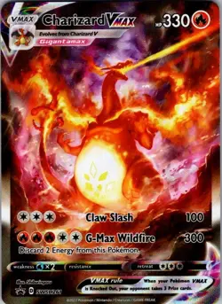 Pokemon | SWSH: Sword & Shield Promo Cards | Charizard VMAX - | SWSH261 | NM Hol - Image 1