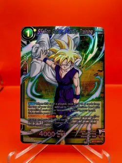 Dragon Ball Super CCG SS Son Gohan Furious Training BT17-095 R Foil Anime Card - Image 1