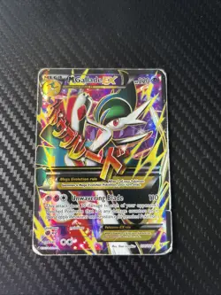 Pokemon TCG M Gallade EX Full Art Holo Rare Card 100/108 XY Roaring Skies - Image 1