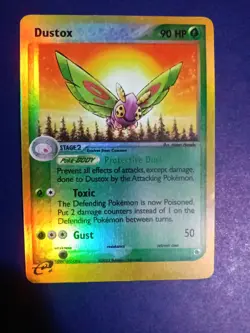 Dustox Reverse Holo 6/109 Pokemon EX Ruby & Sapphire Played Single Card TCG - Image 1