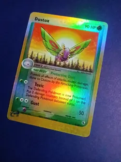 Dustox Reverse Holo 6/109 Pokemon EX Ruby & Sapphire Played Single Card TCG - Image 2