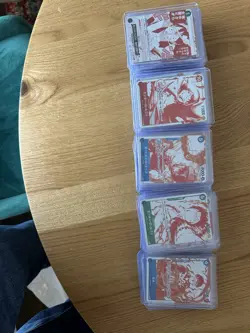 Huge One Piece TCG Lot All Foil 100+ Cards - Image 1