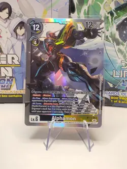 Digimon Card Game - Alphamon - BT22-063. SR. Cyber Eden. NM. See Photos. - Image 1