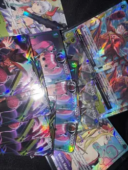 One Piece Card Lot 18 cards. All cards still sealed from illustration sets. - Image 5