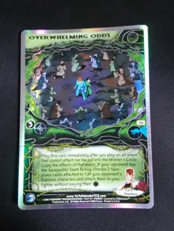 Yu Yu Hakusho TCG CCG Overwhelming Odds R40 1st Edition Betrayal Foil Card - Image 1