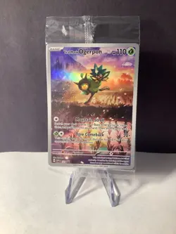 Teal Mask Ogerpon 123 Sv: Scarlet & Violet Promo Cards Holo SEALED - Image 1
