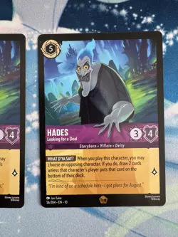 *2 Cards* Lorcana Hades - Looking for a Deal (56/242) Whispers in the Well NM - Image 2