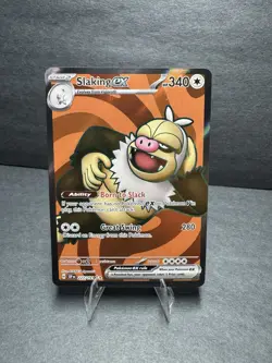 Pokemon TCG Slaking 227/191 EX Full Art Ultra Rare Holo Card Surging Sparks - Image 2