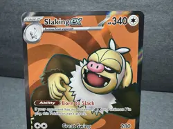 Pokemon TCG Slaking 227/191 EX Full Art Ultra Rare Holo Card Surging Sparks - Image 3