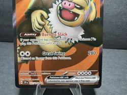 Pokemon TCG Slaking 227/191 EX Full Art Ultra Rare Holo Card Surging Sparks - Image 4