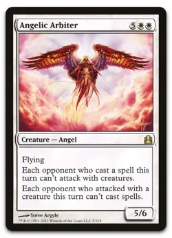 Angelic Arbiter #5 (NM) Commander CMD Magic MTG - Image 1