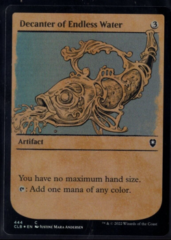 Decanter of Ednless Water 444 Showcase Common Foil Baldur's Gate Magic TCG NM - Image 1