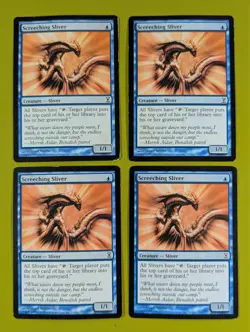 Screeching Sliver x4 Time Spiral 4x Playset Magic the Gathering MTG - Image 1