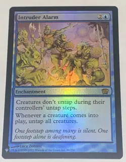 Intruder Alarm 86/350 Foil Mystery Booster/The List MTG MAGIC NEW UNPLAYED - Image 1