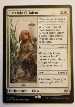 Caretaker's Talent BLB #6 Rare Regular NM+ - Image 1