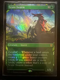 Scute Swarm Showcase Foil Zendikar Rising - Image 1