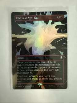 The Last Agni Kai- Boarderless Avatar MTG - Image 1