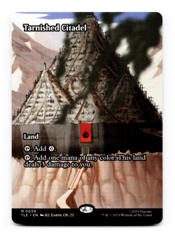 Tarnished Citadel (Borderless) - [Avatar: The Last Airbender: Eternal-Legal] MTG - Image 1