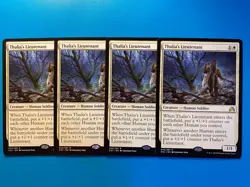 MTG 4x Thalia's Lieutenant # 43 Shadows over Innistrad Magic the Gathering x4 NM - Image 1