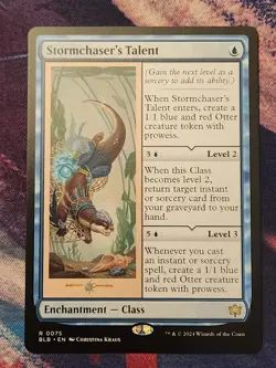 MTG Bloomburrow - Stormchaser's Talent NM - Image 1