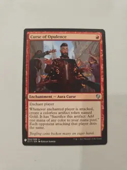 MTG- CURSE OF OPULENCE- UNCOMMON- MYSTERY BOOSTER - Image 1