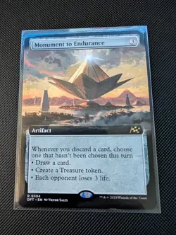 Monument to Endurance (Extended Art) Aetherdrift Regular MTG - Image 1