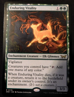 Enduring Vitality - Regular - NM (Unplayed) - Duskmourn - Image 1