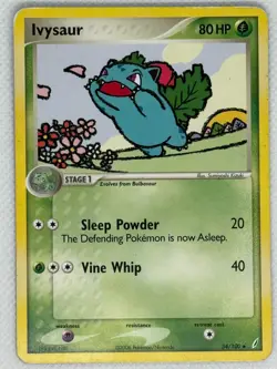 Pokemon TCG- 2006 Ivysaur 34/100 Crystal Guardians MP - Image 1