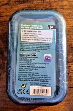 (2) Pokemon TCG Kanto Friends Mini Tins Sealed Squirtle - 4 Packs 171825_1 - Image 4