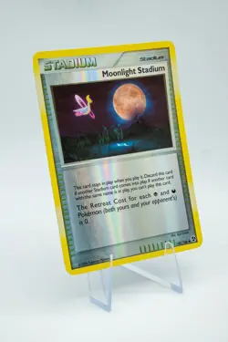Moonlight Stadium 100/106 Great Encounters Reverse Holo Pokemon TCG 2008 LP+ - Image 4