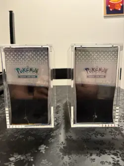 POKEMON CENTER Prismatic Evolutions Elite Trainer Box PC ETB W/ Cases LOT OF 2 - Image 2