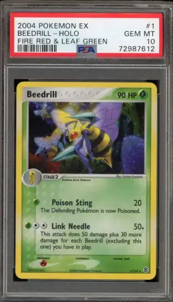 Pokemon Beedrill EX Fire Red & Leaf Green Holo Rare #1 PSA 10 Gem Mint - Image 1