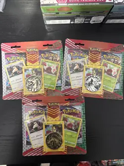 Pokemon TCG Booster Pack Lot Of 6 Packs (3x Fusion Strike & 3x Chilling Reign) - Image 1