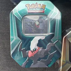 3x Pokemon Triple Whammy Tin Lot - Tyranitar Darkrai Slaking - ENGLISH - SEALED - Image 4