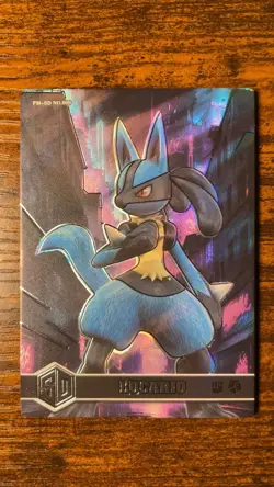 ?? DMG Lucario PM-SD NO. 009 ?? Non-TCG Pokemon Eif Origin 3.0 ?? - Image 1