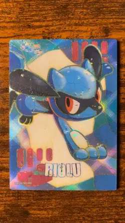 ??DMG Riolu Acrylic BOX HIT! PM-JS NO. 003 ?? Non-TCG Pokemon Eif Origin 3.0?? - Image 1