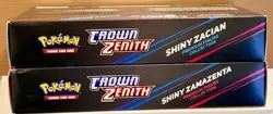 Pokemon Crown Zenith Shiny Zacian & Zamazenta Premium Figure Collection Box (2) - Image 5