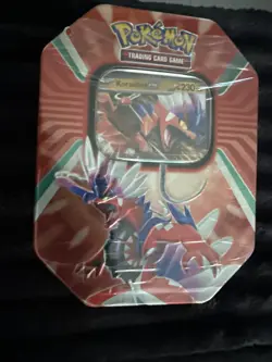 Pokemon TCG Paldea Legends Tin 2023 Koraidon EX NIB Exclusive Sealed - Image 1