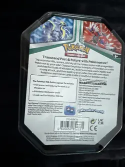 Pokemon TCG Paldea Legends Tin 2023 Koraidon EX NIB Exclusive Sealed - Image 3
