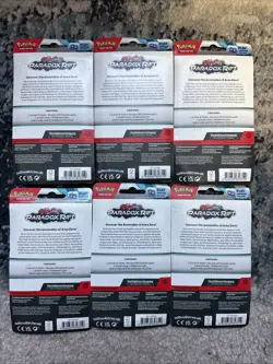 Pokemon TCG 6x Paradox Rift Blister Pack With Promo - Image 2