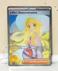 Pokemon TCG English Mega Evolution 184/132 Lillie's Determination - Image 1